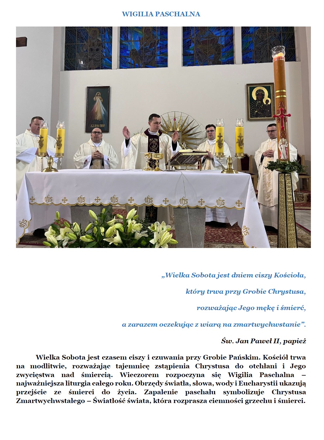 WIGILIA PASCHALNA 26