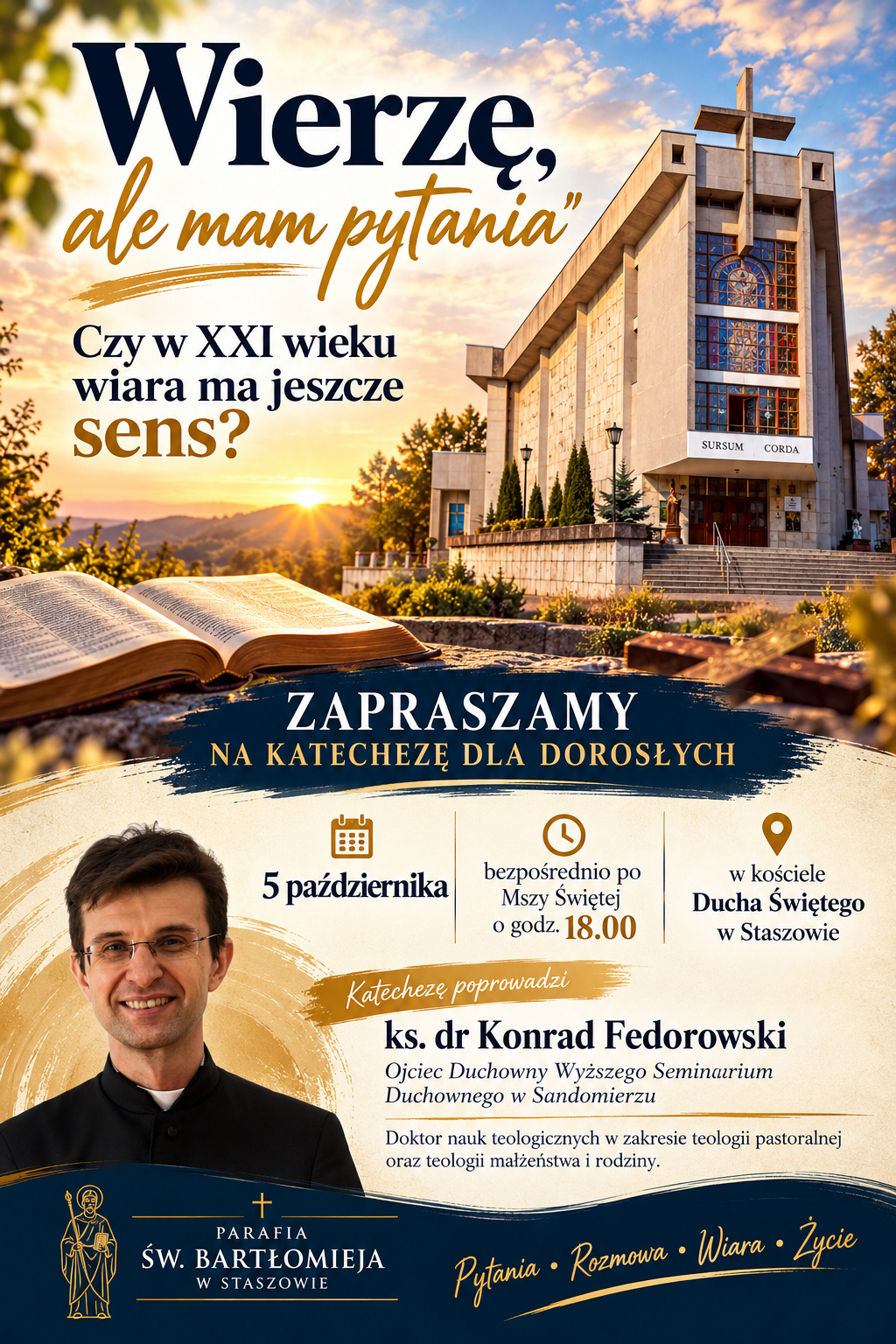 plakat katecheza staszow